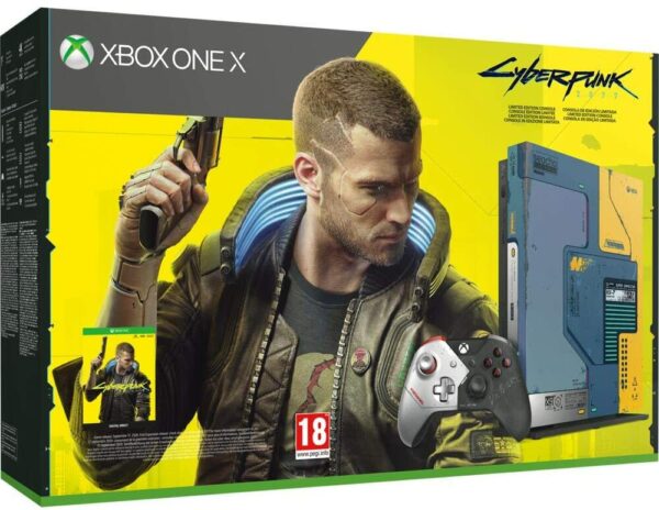 Pack Xbox One X Edition Limitée Cyberpunk 2077